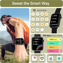 1 Piece Multifunctional Smartwatch, Touch Screen Digital Smart Watch with Multiple Health Monitoring Functions, Waterproof Smart Watch Compatible with Android & IOS System