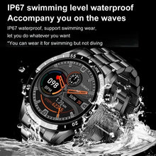 2024 Smart Watch Men Full Circle Touch Screen Bluetooth Call Men Smartwatch Waterproof Sport Activity Fitness Watch+Box