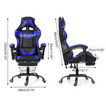 Leather Office Gaming Chair Home Internet Cafe Racing Chair WCG Gaming Ergonomic Computer Chair Swivel Lifting Lying Gamer Chair - Digitxe Electronics